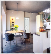 Паростійкі двері ПВХ - фото дверей на кухні Паростійкі двері ПВХ - фото дверей на кухні