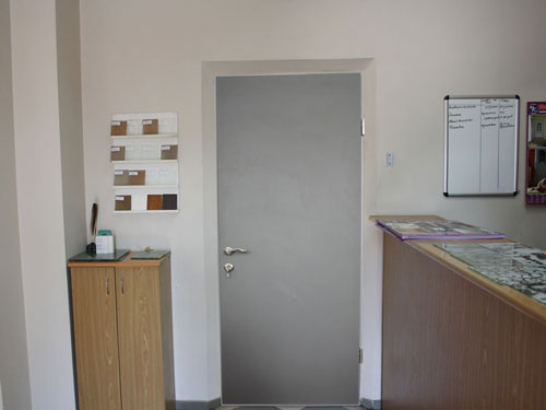 Міжкімнатні двері ПВХ у підсобку