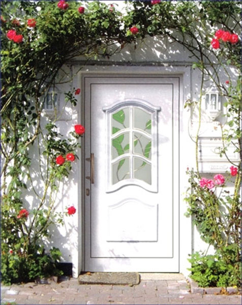 Пластикові двері для дачі